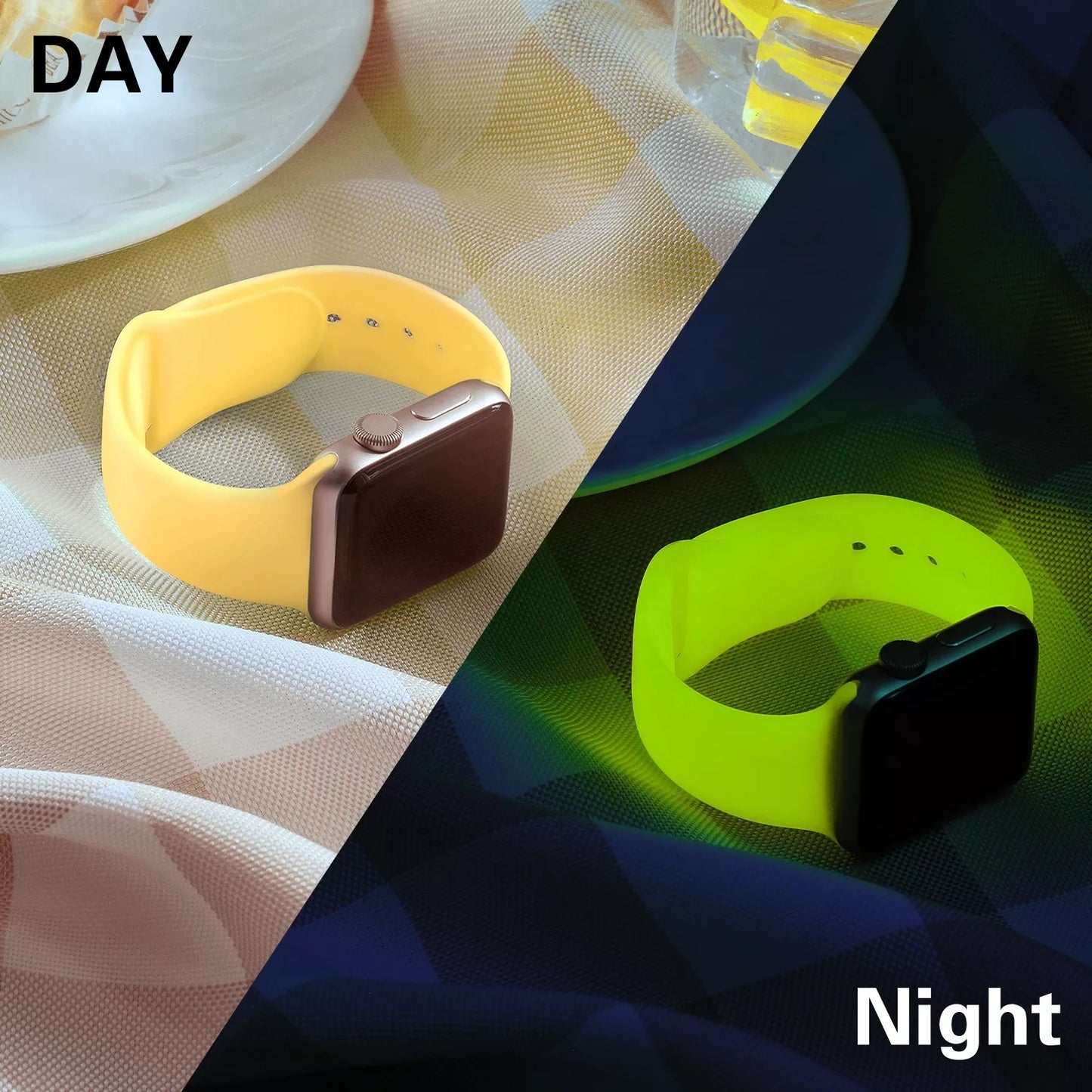 Glow in dark Luminous Band Bracelet for Apple Watch